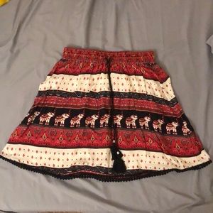 Printed Skirt